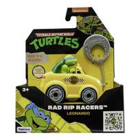 TMNT mašinėlė su figūrėle Rad Rip Racers, asort., 71046