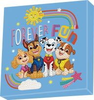 DIAMOND DOTS kūrybinis rinkinys piešimas deimantais Paw Patrol Forever Fun, 1629 deimantai,  DBX.084