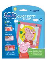 DIAMOND DOTS kūrybinis rinkinys piešimas deimantais Peppa Pig Happy Days, DTZ5.038