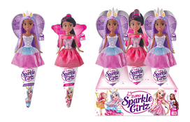 SPARKLE GIRLZ 27cm lėlė Princess ir Unicorn Cone, asort., 100496BQ1