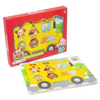 COCOMELON medinė autobuso delionė, 96-0010