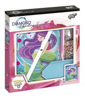 TOTUM kūrybinis rinkinys Diamond Paint Mermaid, 079731