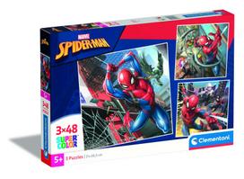 CLEMENTONI MARVEL SPIDERMAN dėlionė 3X48, 25316