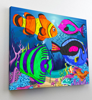 SPLAT PLANET modelino paveikslo rinkinys Jūra, SP47014