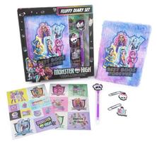 MONSTER HIGH pūkuoto dienoraščio rinkinys, 71-0004