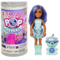 BARBIE Čelsės Pop Reveal siurprizų rinkinys, burbulinės arbatos serija, HRK63