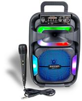BONTEMPI TECH belaidis garsiakalbis su mikrofonu ir RGB šviesomis, 491030