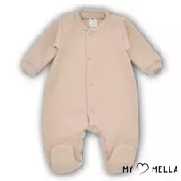 Šliaužtinukas pašiltintos medvilnės 56,62 cm. Smėlinė : Dydžiai - 56, Spalva - Smėlinė