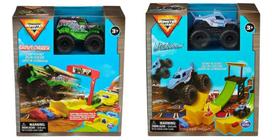 MONSTER JAM transporto priemonių rinkinys 1:72 Plastic Truck, asort., 6071189