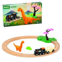 BRIO WORLD dinozaurų nuotykių rinkinys Dinosaur Circle Set, 36098