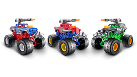METAL MACHINES visureigis su šoviniu Monster Truck, 1 serija, asort., 6792