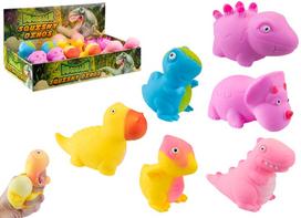 DINOSAUR antistresinis žaislas Cute Squishy Dino Family, asort., 543449