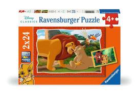 RAVENSBURGER dėlionė Disney Liūtas karalius, 2x24 det., 12001029