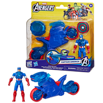 AVENGERS figurėlė su motociklu, 4in1, G08895L0