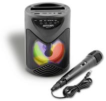BONTEMPI belaidis garsiakalbis su mikrofonu ir RGB šviesmis, 491010