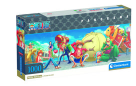 CLEMENTONI dėlionė One Piece panorama, 1000 det., 37075