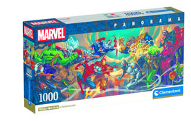 CLEMENTONI dėlionė Marvel herojai prieš piktadarius, 1000 det., 37056