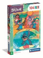 CLEMENTONI dėlionė Disney Stitch, 104 det., 25042