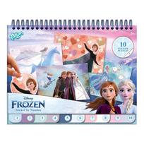 TOTUM FROZEN kūrybinė lipdukavimo pagal skaičius knyga, 681576