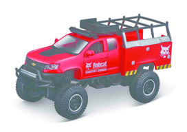 MAISTO DIE CAST darbo automobilių ir konstrukcijų rinkinys Bobcat Hauler Set, 12505