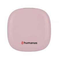Kosmetinis Veidrodis - Humanas HS-PM01 LED Šviesa Reguliuojamas Intensyvumas 5x Didinimas Rožinė, Rožinė