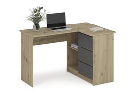Stalas BEGA Desk Artisan Ąžuolo / Grafito Spalvos