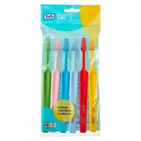 TePe Select Soft dantų šepetėliai, 6 vnt., įvairių spalvų