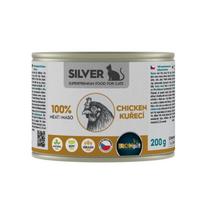 IRONpet Silver Cat Chicken 100% meat, su vištiena konservai katėms, Svoris 200 g