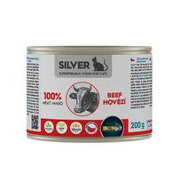 IRONpet Silver Cat Beef 100% meat jautienos konservai katėms, Svoris 400 g