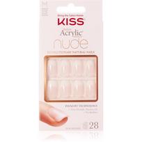 KISS Nude Nails Cashmere Priklijuojami nagai vidutinis 28 vnt.