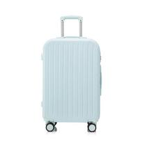 20 colių lengvas moteriškas odinis rankinis bagažas su tyliais ratukais ir daugiafunkciniu dizainu 20-inch Carry-on without Side Handle or Feet