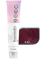 By Fama pusiau ilgalaikiai plaukų dažai be amoniako By Fama Luminity 6.62 dark blond mahogany 80ml