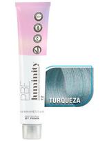 By Fama pusiau ilgalaikiai plaukų dažai be amoniako By Fama Luminity turquoise 80ml