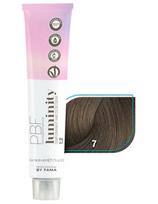 By Fama pusiau ilgalaikiai plaukų dažai be amoniako By Fama Luminity 7 medium blond 80ml