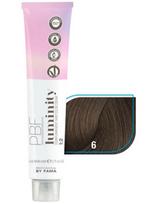 By Fama pusiau ilgalaikiai plaukų dažai be amoniako By Fama Luminity 6 dark blond 80ml