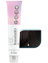 By Fama pusiau ilgalaikiai plaukų dažai be amoniako By Fama Luminity 4 medium chestnut 80ml