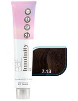 By Fama pusiau ilgalaikiai plaukų dažai be amoniako By Fama Luminity 7.13 medium blond cold beige 80ml
