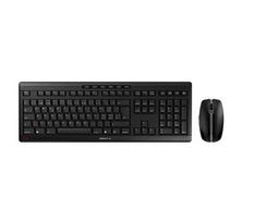 Cherry Stream Desktop keyboard Mouse included Office RF Wireless QWERTZ Swiss Black