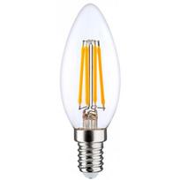 Visional LED kaitrinė lemputė E14, C35, 6,5 W, 950 lm, 3000 K, 360°