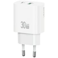 Charger 30W 1xUSB-C 1xUSB-A Fast charging w