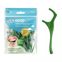 TePe Good Mini Flosser dantų siūlai ant kotelių, 36 vnt.