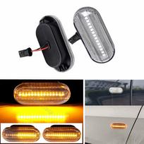 Skirta VW Golf 3 SEAT Leon 1M Ibiza 6L Toledo Cordoba Skoda Octavia Dinamiškas LED šoninis posūkių žibintas indikatorius