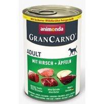 Animonda GranCarno Adult: konservai šunims su elniena, pagardinta obuoliais, 400 g