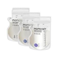 MOMCOZY PIENO LAIKYMO MAIŠELIAI SU SNAPELIU, 120 VNT.