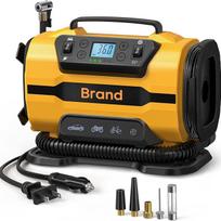 AC/DC Automobilio oro siurblys AC 110-230V Oro siurblys DC 12V Dvigubas maitinimo šaltinis Oro siurblys Automobilio oro siurblys orange