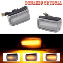 Skirta Volvo S40 V70 V40 850 240 740 C70 940 S70 S90 960 760 780 Dinamiškas sekvencinis LED šoninis posūkio signalas