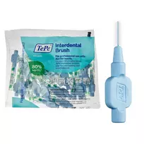 TePe Interdental Brush Extra Soft tarpdančių šepetėliai, 0,6 mm (3), šviesiai mėlyni, 25 vnt.