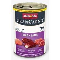 Animonda GranCarno Adult Beef + Lamb: konservai šunims su šviežia jautiena ir ėriena, 400 g