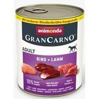 Animonda GranCarno Adult Beef + Lamb: konservai šunims su šviežia jautiena ir ėriena, 800 g