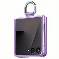 Apsauginis dėklas - BOOLING - skirtas Samsung Galaxy Z Flip 7 - Kietas - Atsparus smūgiams - Atsparus įbrėžimams - Violetinis violetinė